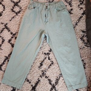 Show Me Your MuMu Light Green Pants